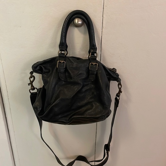 Liebeskind black hobo-style crossbody/shoulder bag - Picture 1 of 3
